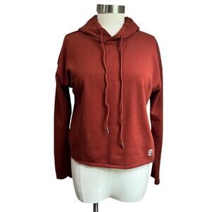 Born Primitive Flashback Hoodie in Cinnamon Dark Rust Orange Sz Small